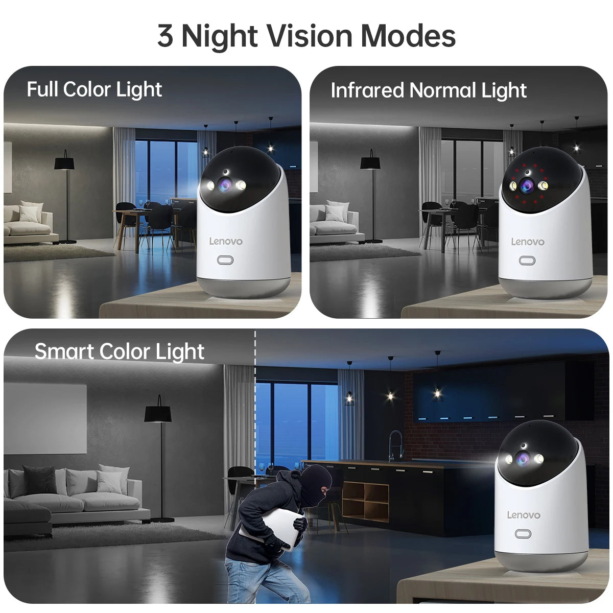 HomeGuard Pro 3MP – Smart Baby & Pet Monitor with Motion Tracking