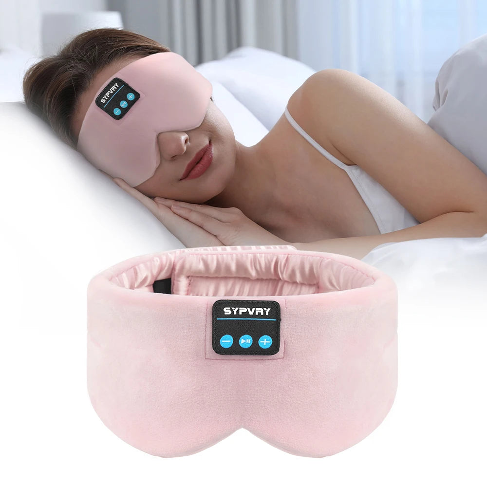 SleepTune Bluetooth Eye Mask – Wireless Headphones for Side Sleepers (UK)