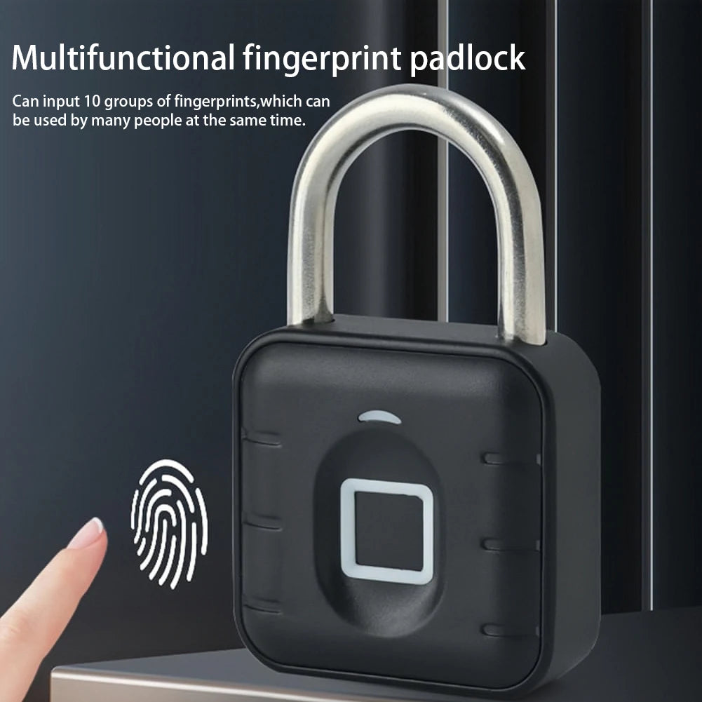 KeyFree Lock SY12 – Smart Waterproof Padlock for Travel & Gym
