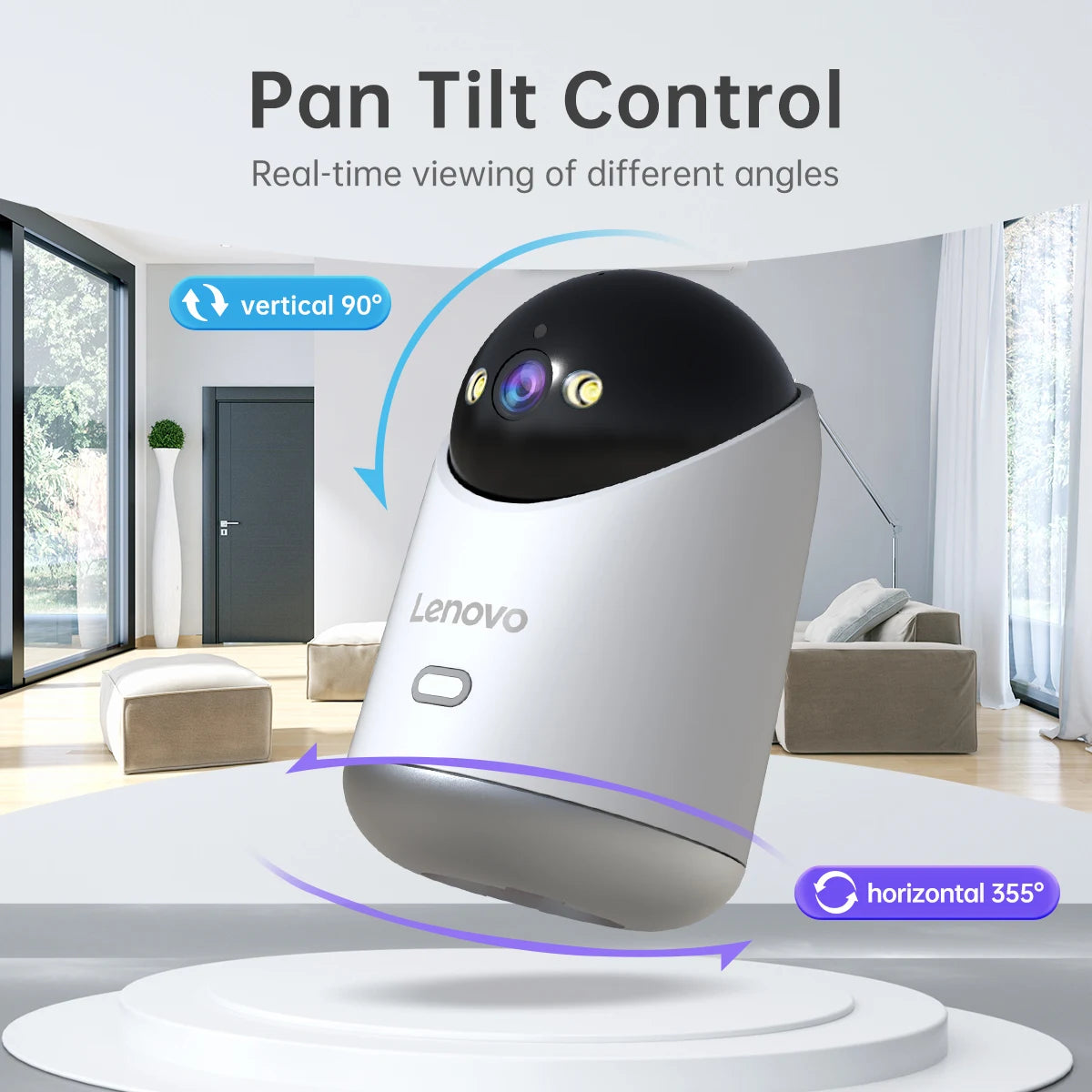 HomeGuard Pro 3MP – Smart Baby & Pet Monitor with Motion Tracking