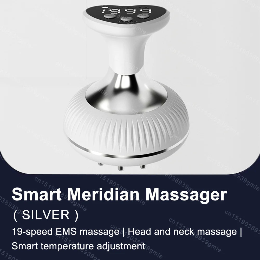 SlimSha Pro – Electric Gua Sha Massager with EMS & Heat Therapy (UK)