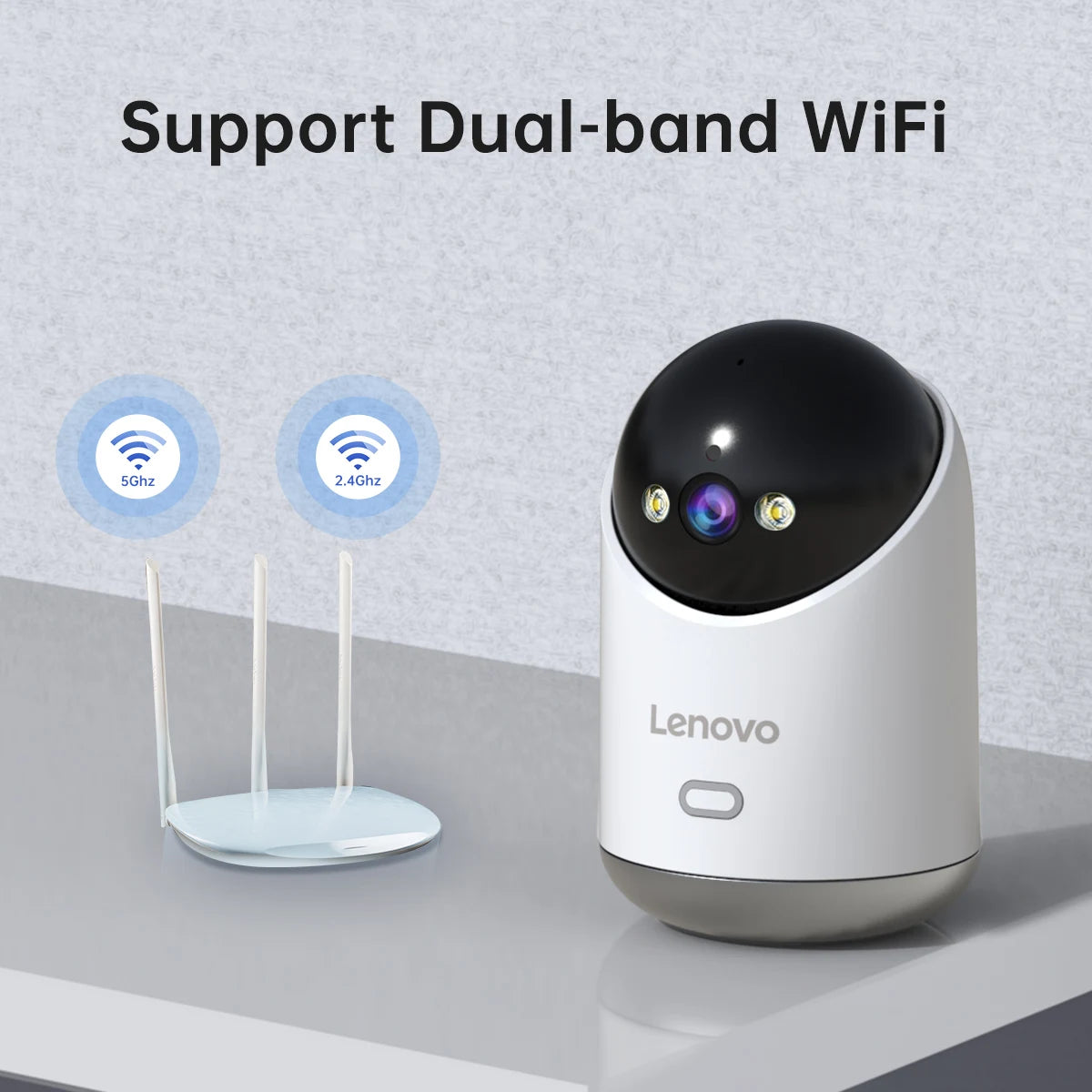 HomeGuard Pro 3MP – Smart Baby & Pet Monitor with Motion Tracking