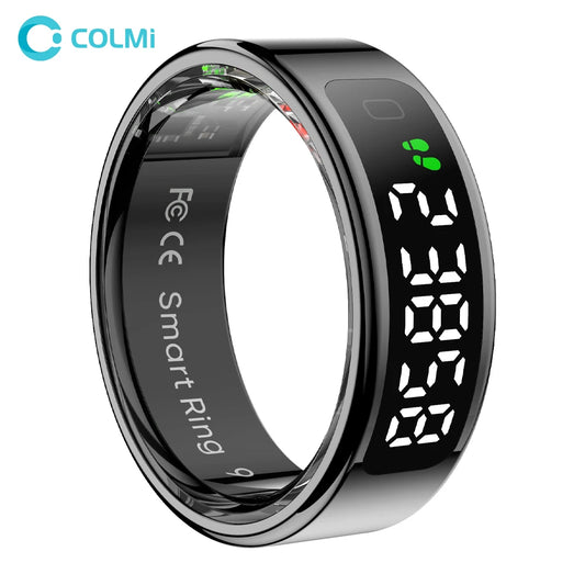 HealthBand R12 – Waterproof Smart Ring with Touchscreen & Fitness Manager