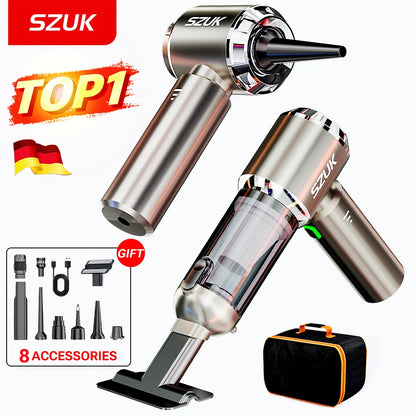 CleanDrive Turbo 985 – Portable Handheld Car Vacuum Cleaner