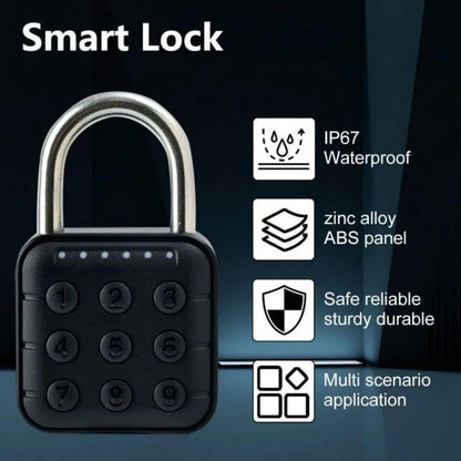 KeyFree Lock SY12 – Smart Waterproof Padlock for Travel & Gym