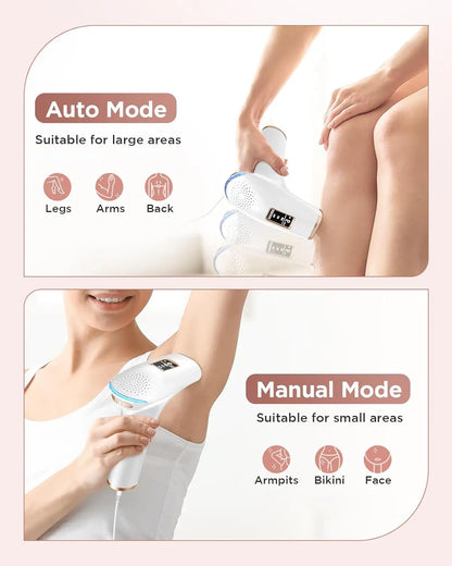 SilkPulse 999K – IPL Hair Removal Device for Face, Body & Bikini (UK)