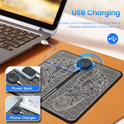 CircuFeet EMS – Relaxing Foot Massage Pad with Shock Therapy & Acupressure