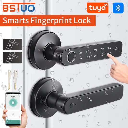 SmartEntry Max – Digital Door Lock with Fingerprint, Code & App Control (UK)