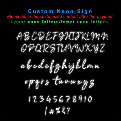 NeonSpark – LED Name Sign for Birthday Parties, Home & Dorm Decor