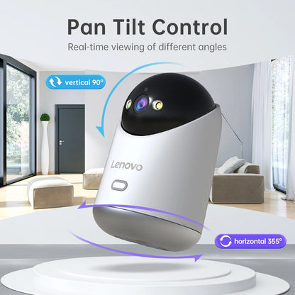HomeGuard Pro 3MP – Smart Baby & Pet Monitor with Motion Tracking