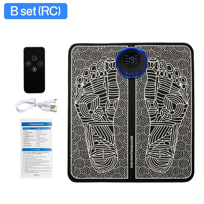 CircuFeet EMS – Relaxing Foot Massage Pad with Shock Therapy & Acupressure