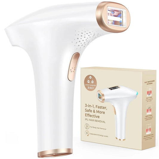 SilkPulse 999K – IPL Hair Removal Device for Face, Body & Bikini (UK)