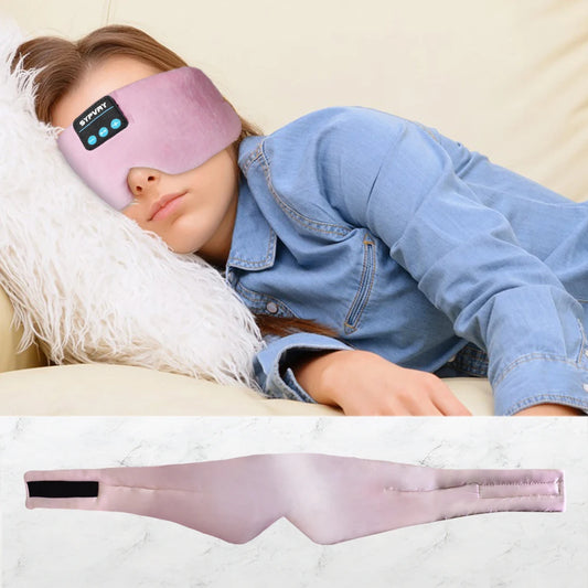 SleepTune Bluetooth Eye Mask – Wireless Headphones for Side Sleepers (UK)