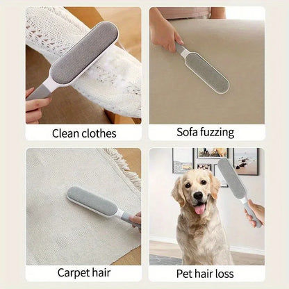 LintLift Pro – Manual Electrostatic Brush for Pet Hair on Carpets & Sofas