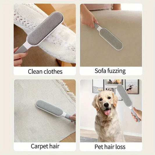LintLift Pro – Manual Electrostatic Brush for Pet Hair on Carpets & Sofas