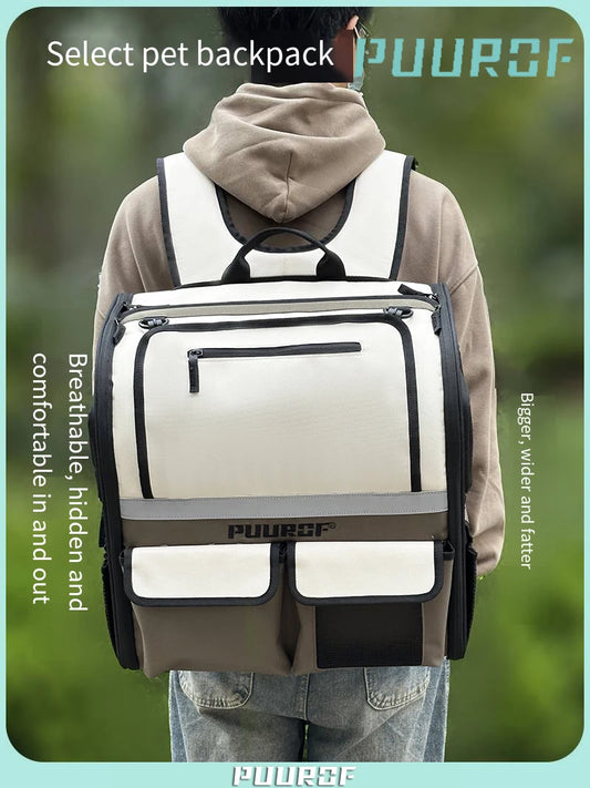 Puurof BreezePet – Large Capacity Windproof Cat Backpack (UK)