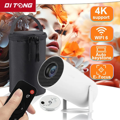 CineLite HY300 Pro – Outdoor & Home 4K LED Projector 300 ANSI Lumens