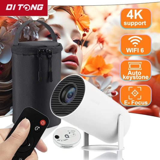 CineLite HY300 Pro – Outdoor & Home 4K LED Projector 300 ANSI Lumens