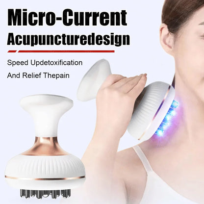 SlimSha Pro – Electric Gua Sha Massager with EMS & Heat Therapy (UK)