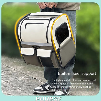 Puurof BreezePet – Large Capacity Windproof Cat Backpack (UK)