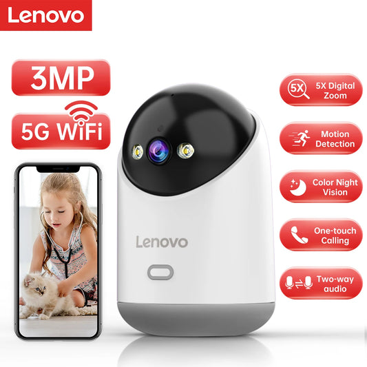 HomeGuard Pro 3MP – Smart Baby & Pet Monitor with Motion Tracking